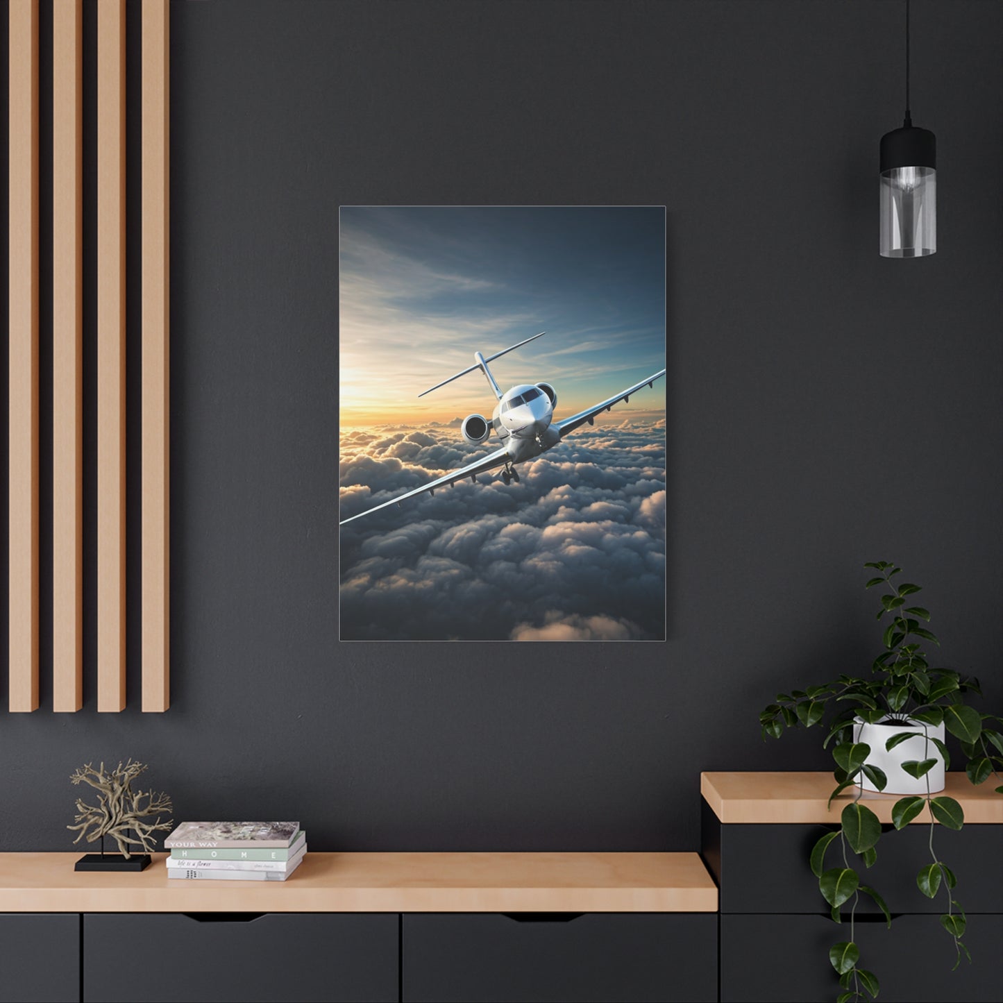 Above the Clouds Aviation Escape Wall Art & Canvas Prints