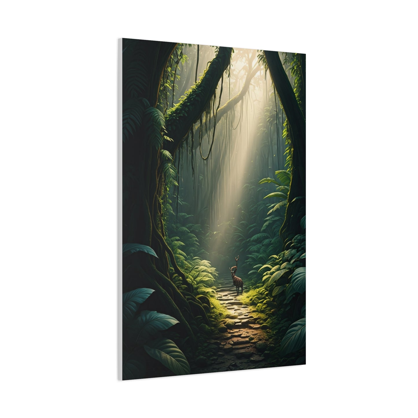 Jungle Pathway of Light Wall Art & Canvas Prints