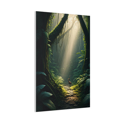 Jungle Pathway of Light Wall Art & Canvas Prints