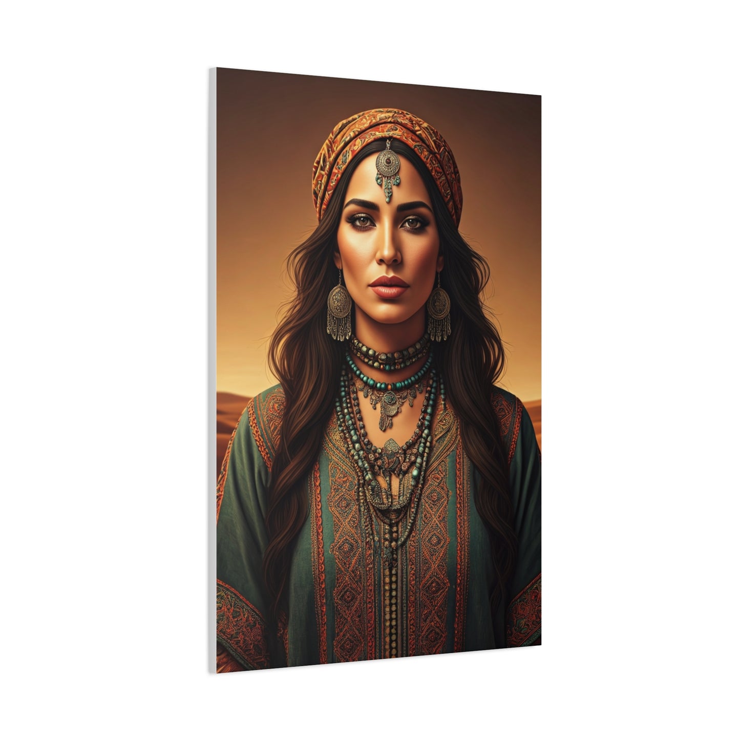 Tribal Grace Bohemian Queen Wall Art & Canvas Prints