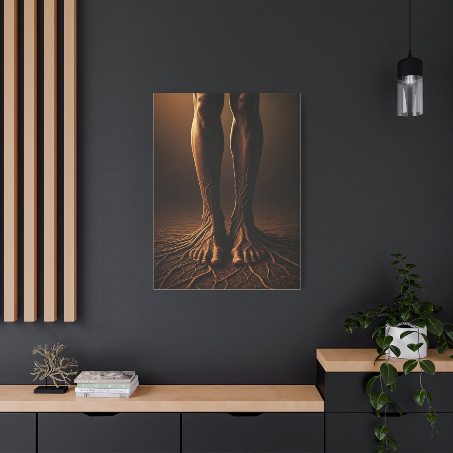 Roots of the Earth Figure Wall Art & Canvas Prints