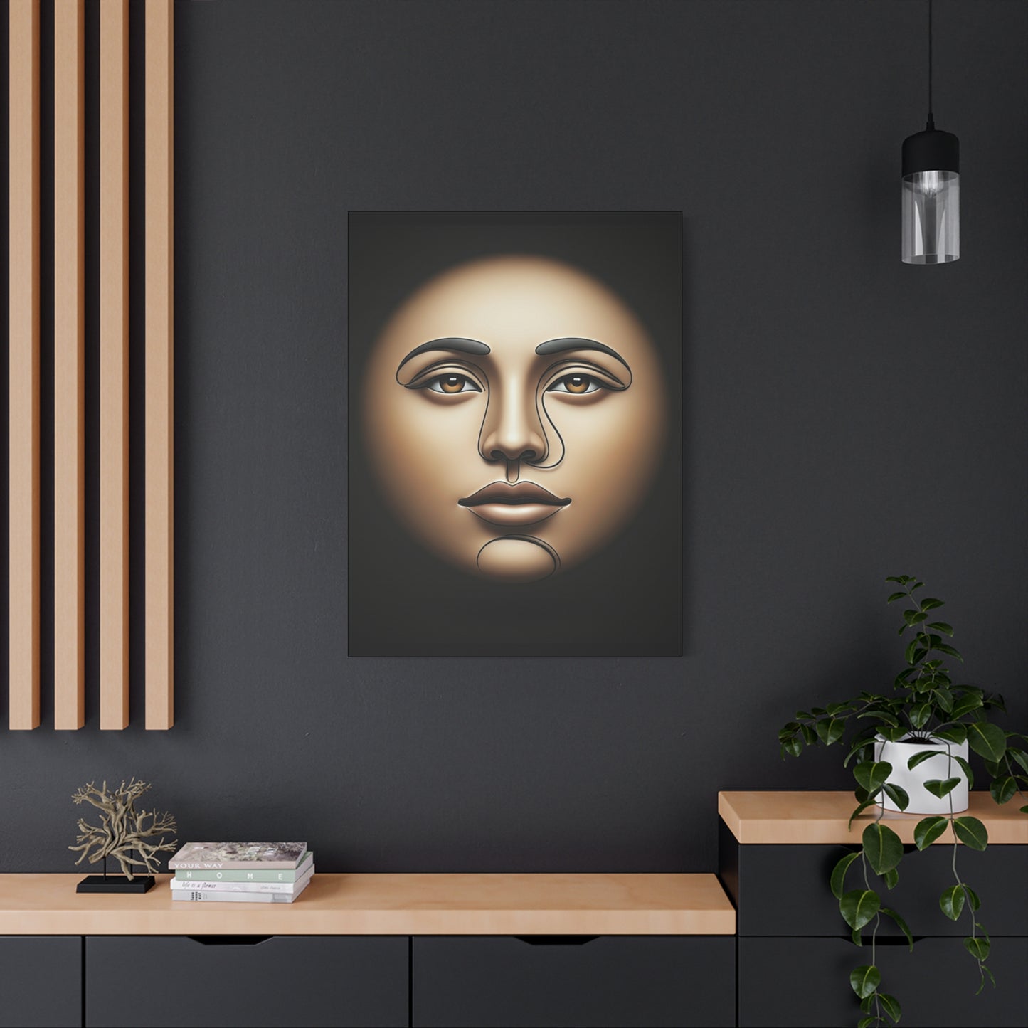 Ethereal Muse Portrait Wall Art & Canvas Print