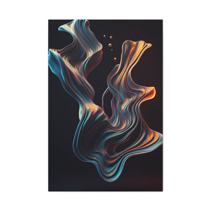 Luminous Flow Abstract Wall Art & Canvas Prints