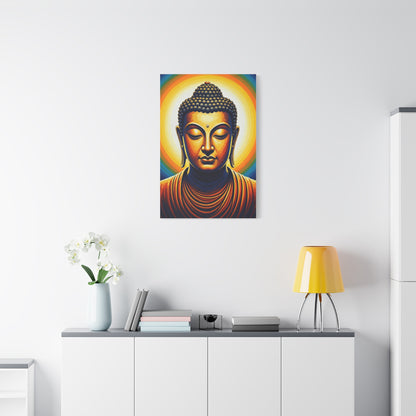 Rainbow Aura Enlightenment Buddha Wall Art & Canvas Prints