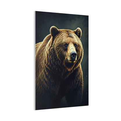 Dramatic Wilderness Grizzly Canvas Wall Art & Canvas Prints