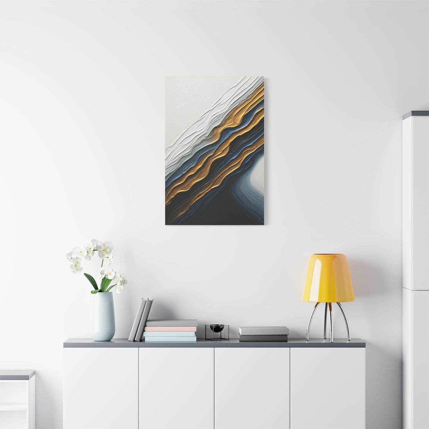 Golden Contours Wall Art & Canvas Prints