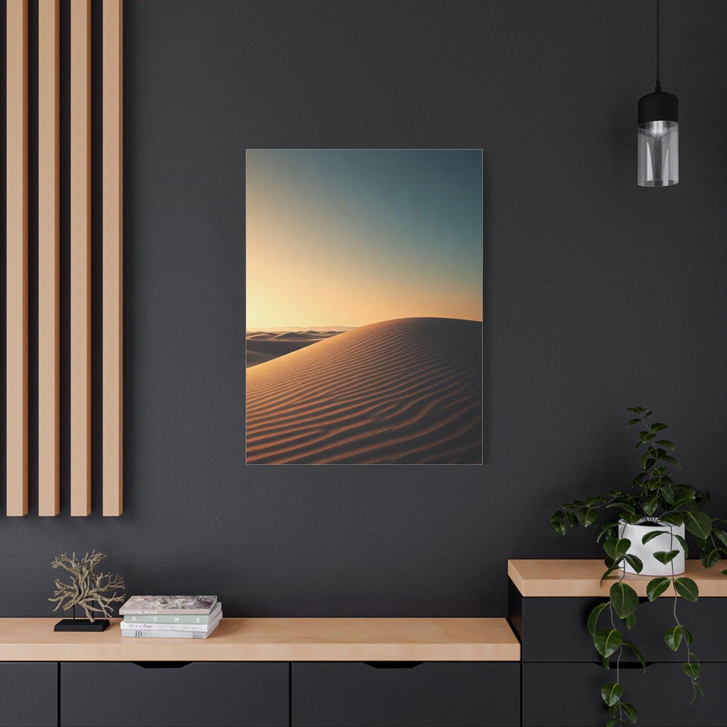 Golden Desert Dunes Wall Art & Canvas Prints