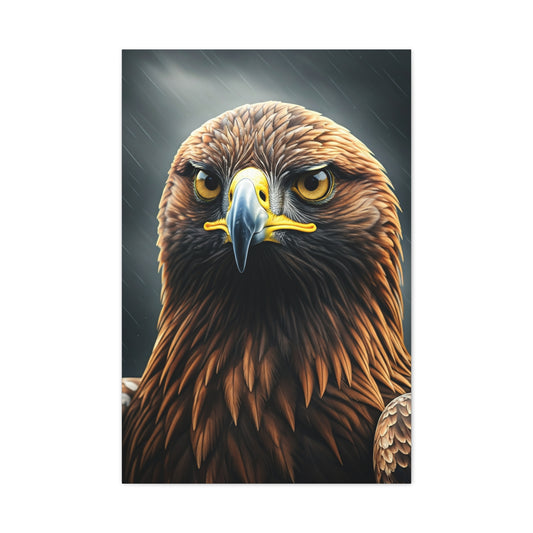 Golden Eagle Intensity Wall Art & Canvas Prints