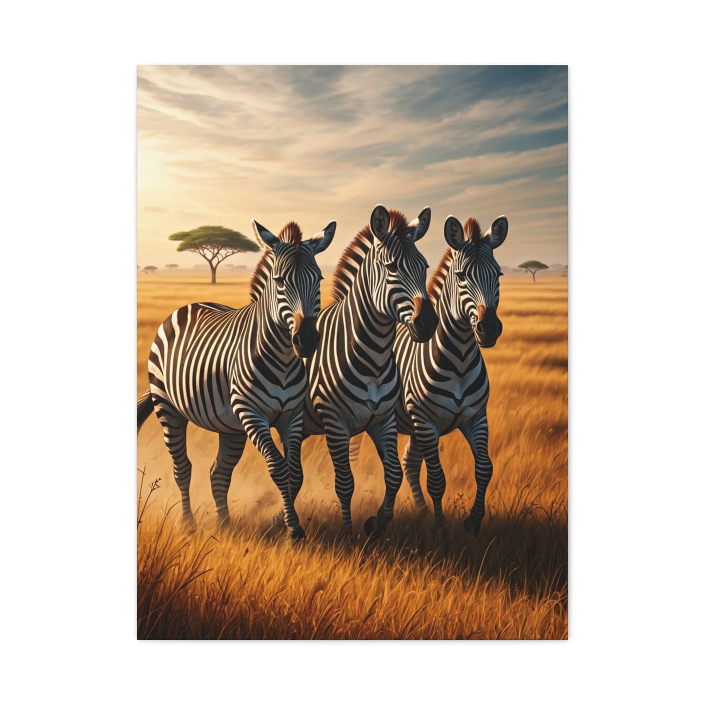 Zebra Spirit Herd Wall Art & Canvas Prints