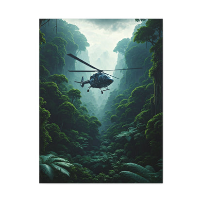 Jungle Canyon Flight Expedition Wall Art & Canvas Prints
