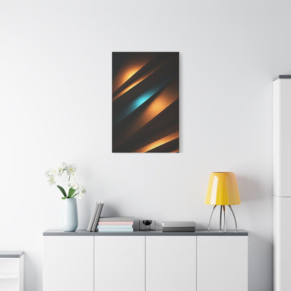 Midnight Alloy Geometry Wall Art & Canvas Prints