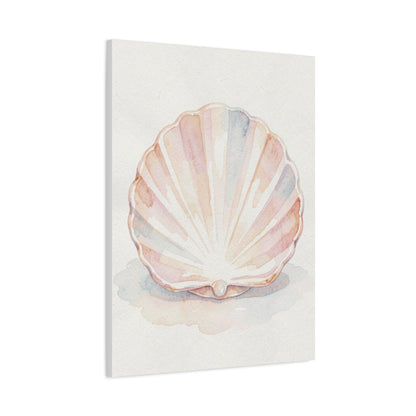 Blush Shell Elegance Wall Art & Canvas Prints