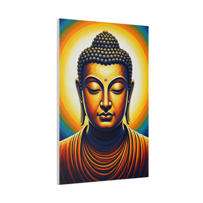 Rainbow Aura Enlightenment Buddha Wall Art & Canvas Prints