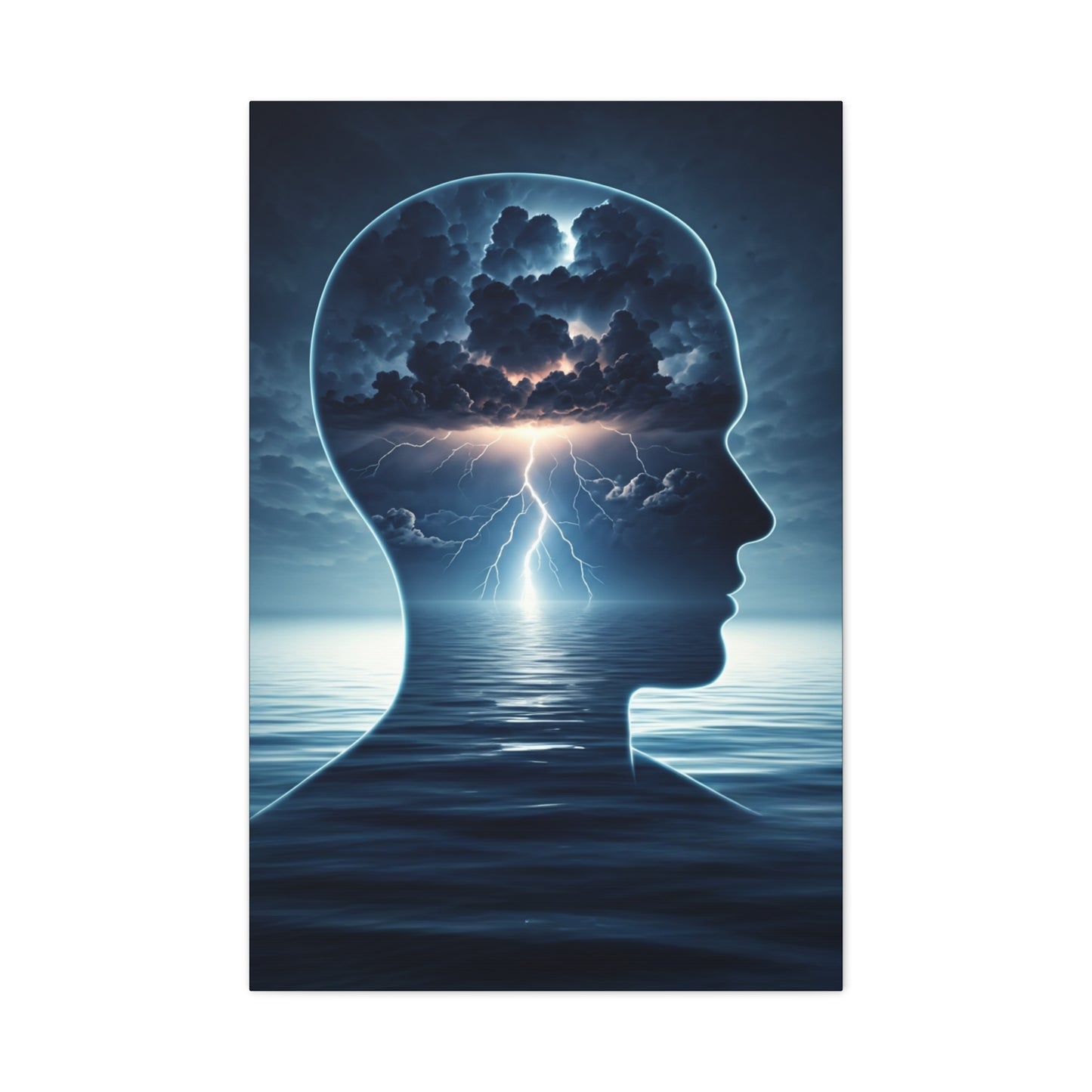 Mind Storm Reflection Wall Art & Canvas Prints