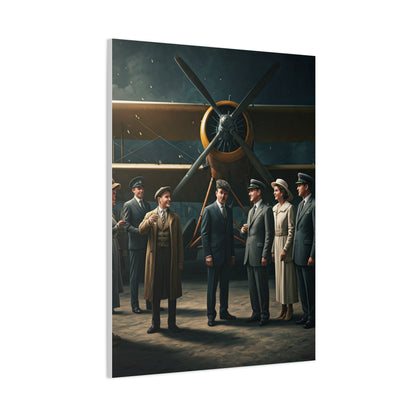 Golden Era Aviation Gathering Wall Art & Canvas Prints