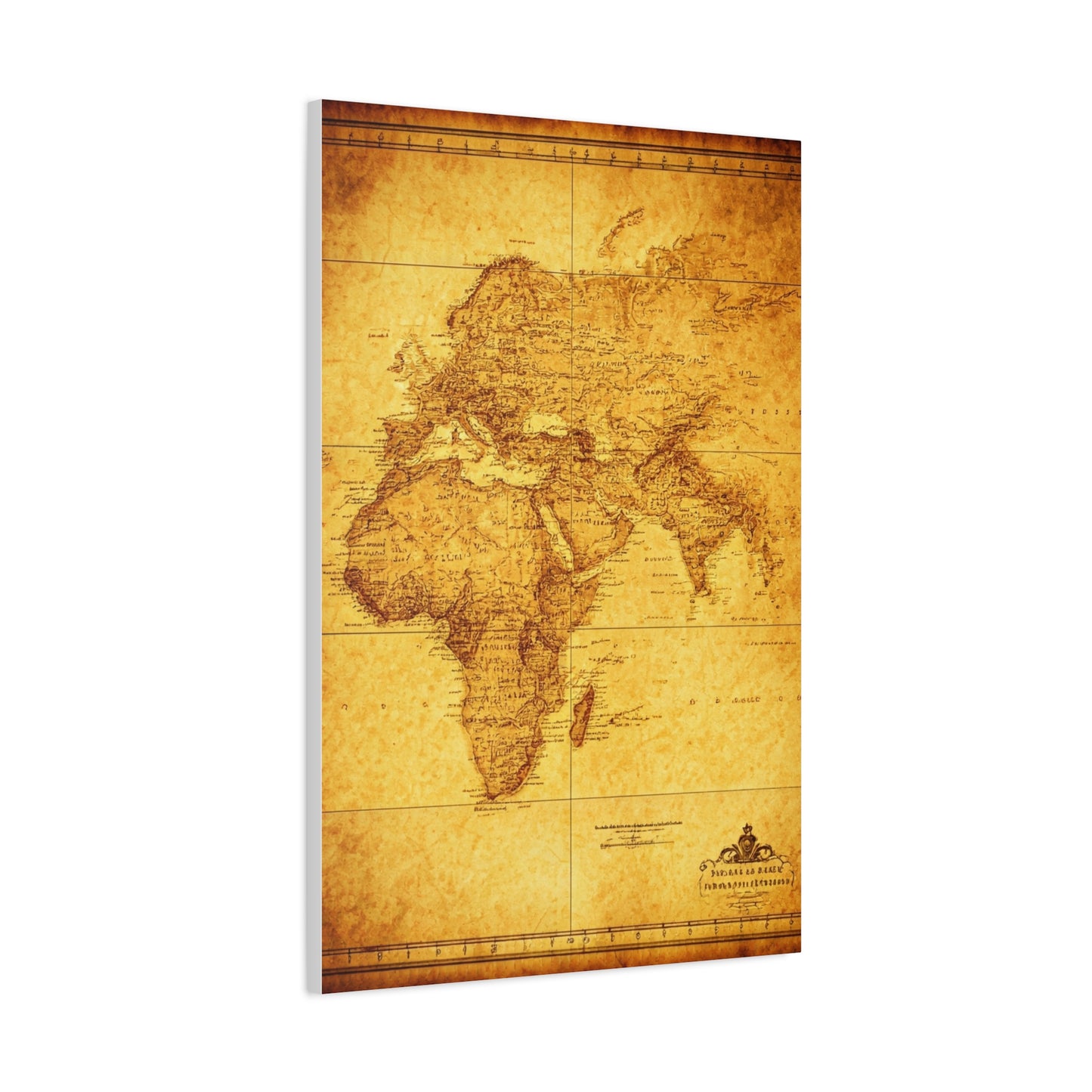 Historic Old World Atlas Map Wall Art & Canvas Prints