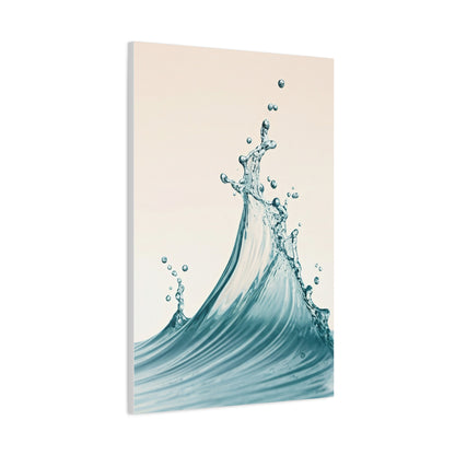 Crystal Wave Splash Wall Art & Canvas Prints