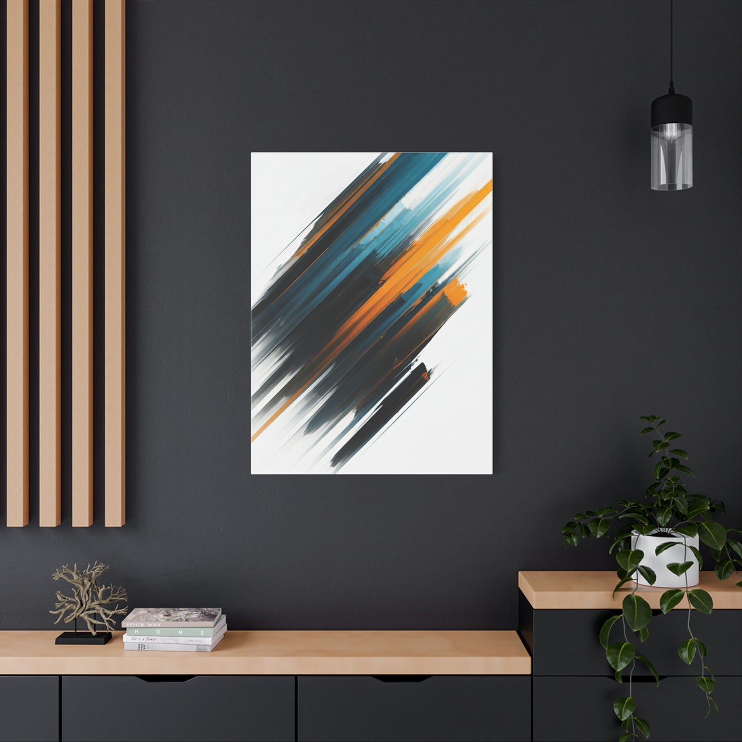 Ember Motion Abstract Wall Art & Canvas Prints