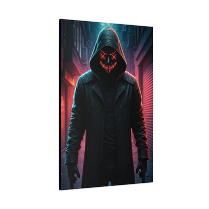 Crimson Smile Night Enforcer Wall Art & Canvas Prints