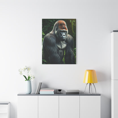 Silverback Strength Portrait Wall Art & Canvas Prints
