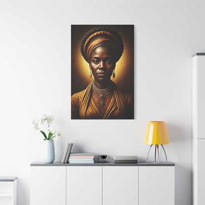 Golden Heritage Queen Portrait Wall Art & Canvas Prints