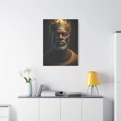 Eternal Crown King Portrait Wall Art & Canvas Prints