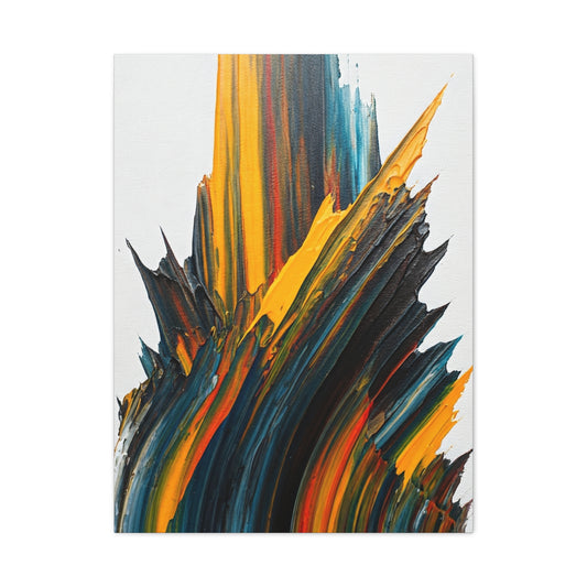 Forged Peaks Abstract Wall Art & Canvas Prints