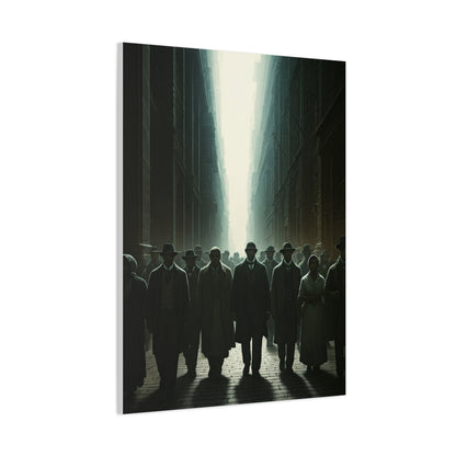 March Through the Light Wall Art & Canvas Prints