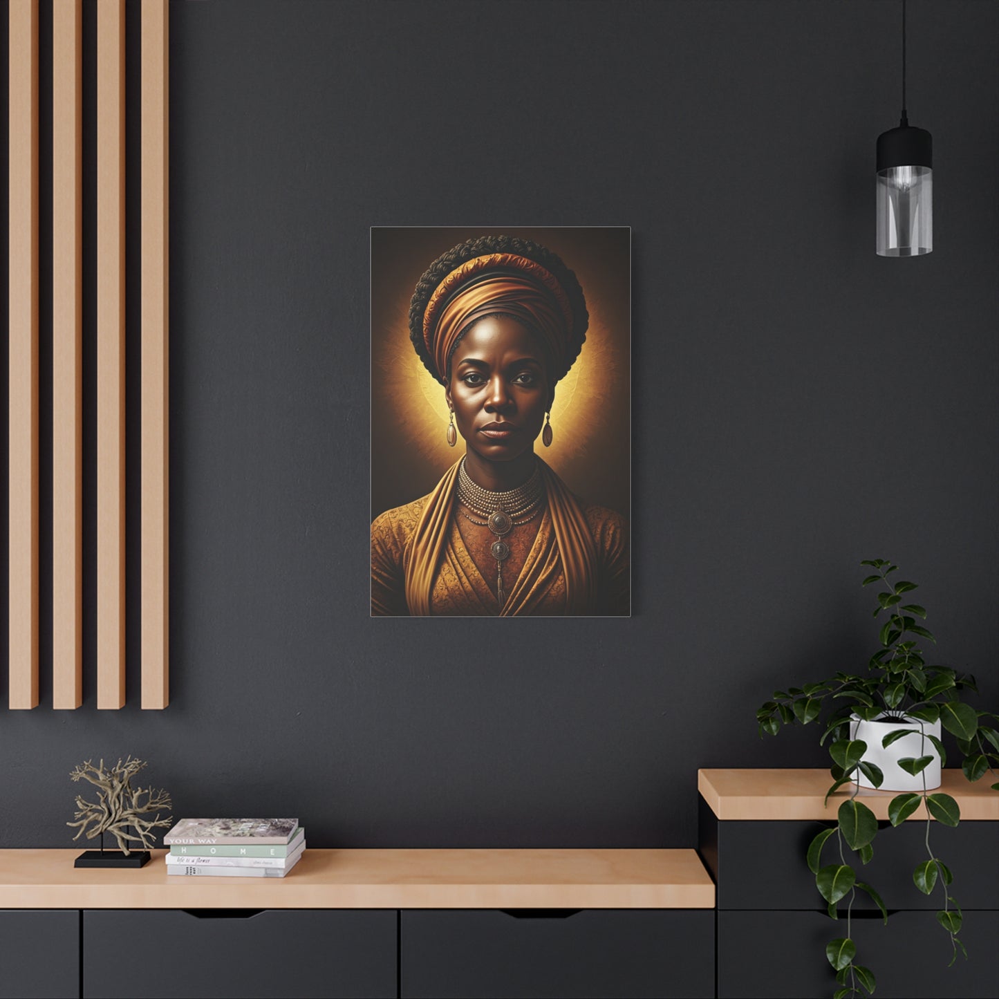 Golden Heritage Queen Portrait Wall Art & Canvas Prints