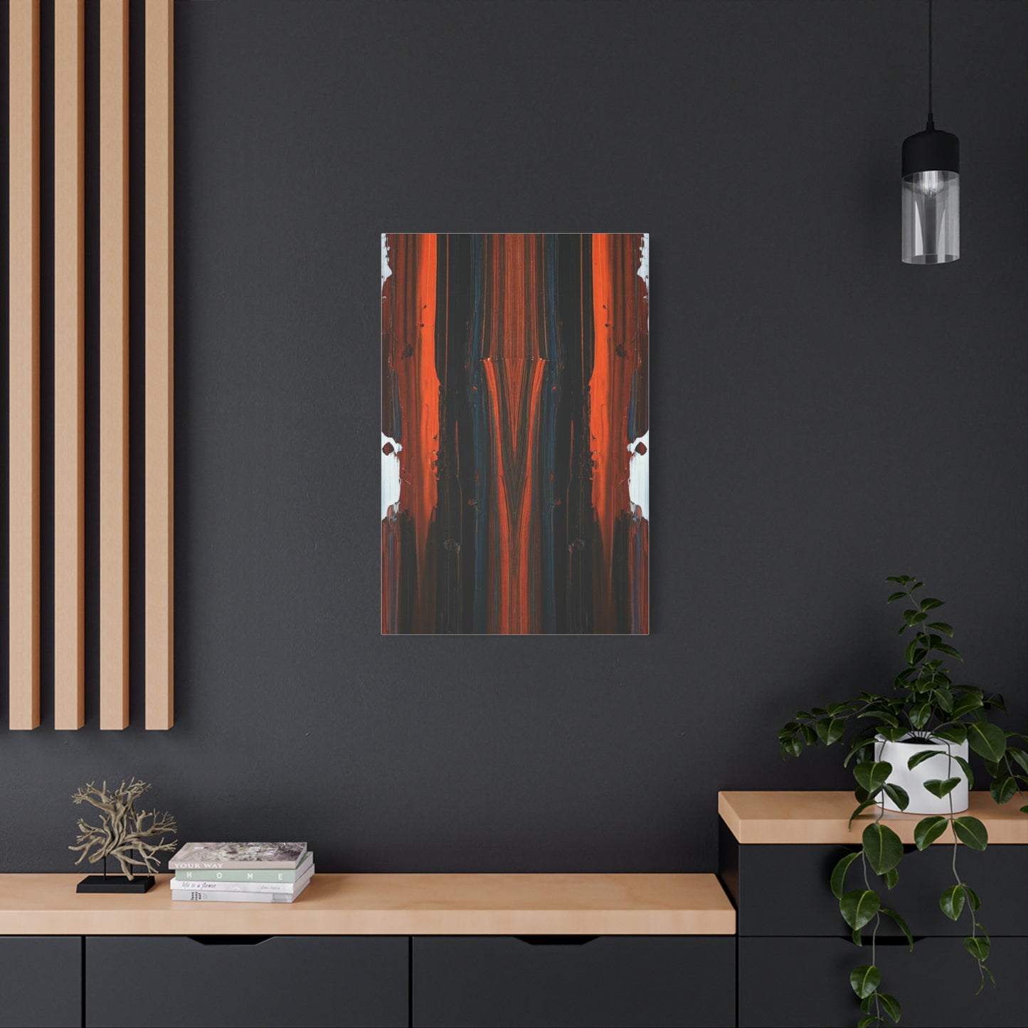 Symmetrical Earth Flow Abstract Wall Art & Canvas Prints