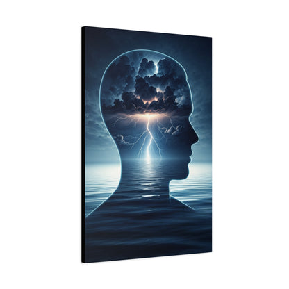 Mind Storm Reflection Wall Art & Canvas Prints