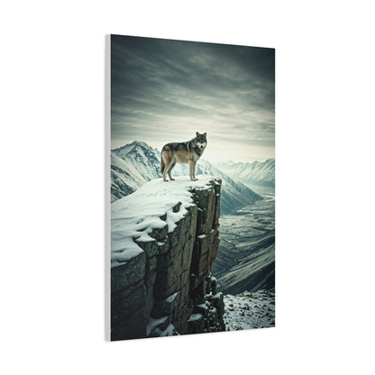 Wolf Above the Mountains wall art & canvas prints
