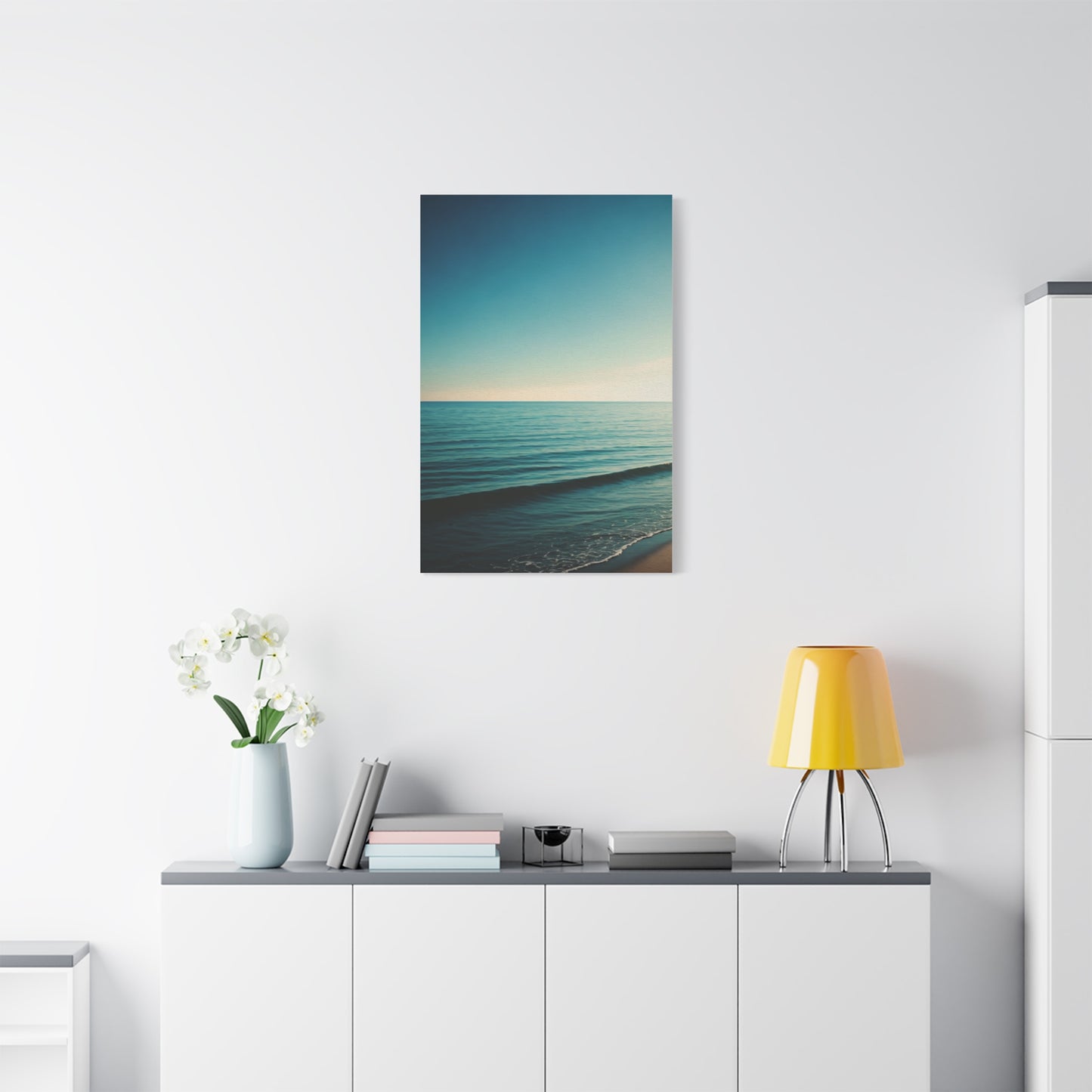 Gentle Ocean Wave Serenity Wall Art & Canvas Prints