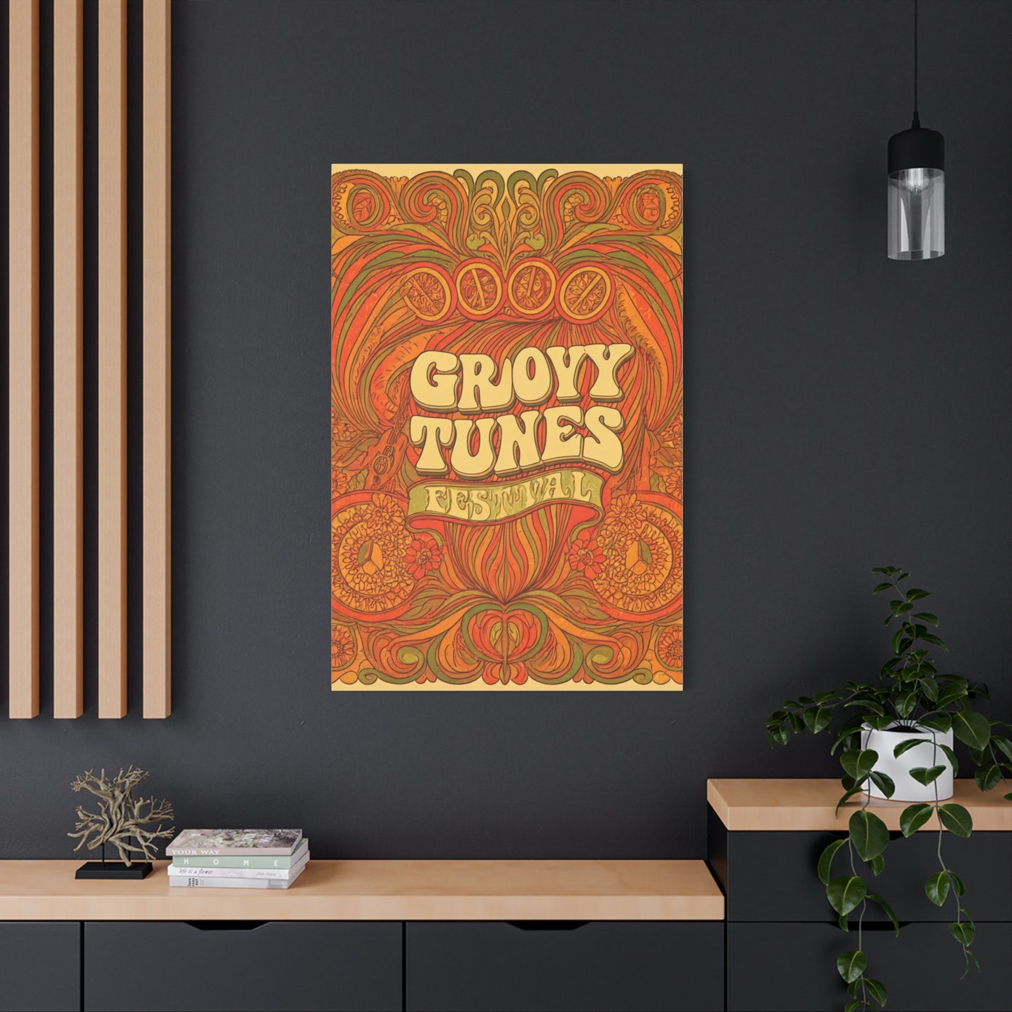 Groovy Tunes Festival Wall Art & Canvas Prints