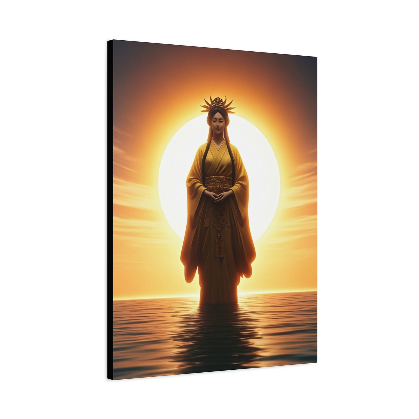 Golden Horizon Goddess Wall Art & Canvas Prints