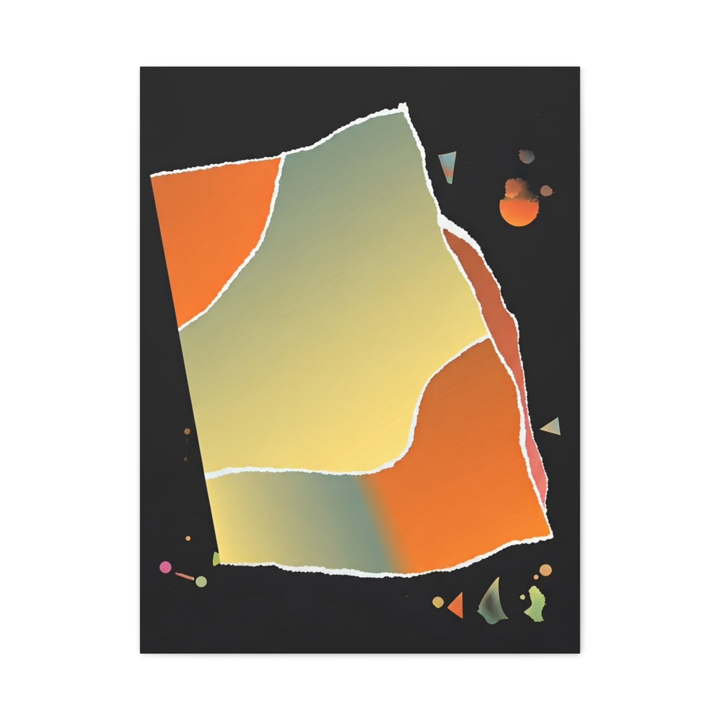 Fragmented Harmony Abstract Wall Art & Canvas Prints