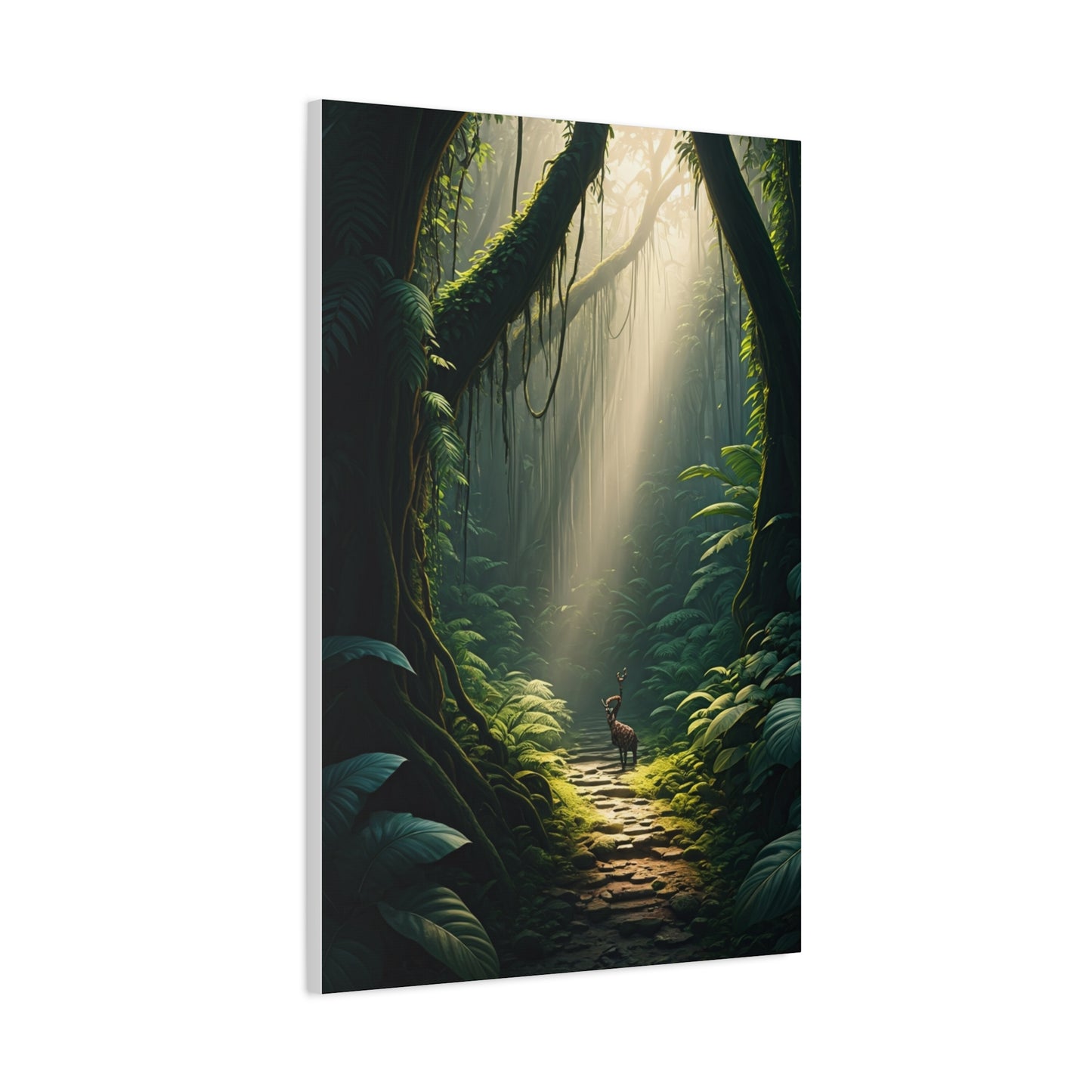 Jungle Pathway of Light Wall Art & Canvas Prints