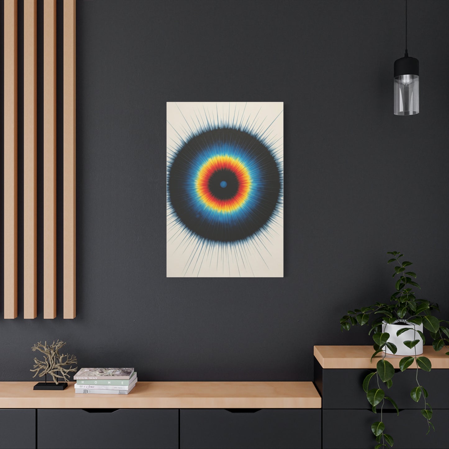 Radiant Circular Focus Abstract Wall Art & Canvas Prints