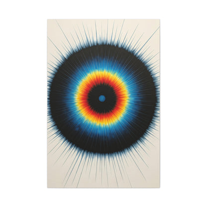 Radiant Circular Focus Abstract Wall Art & Canvas Prints