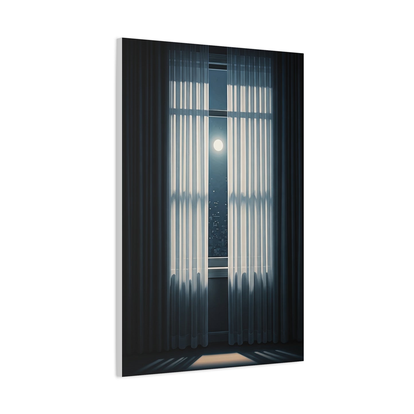Moonlit Window Stillness Wall Art & Canvas Prints