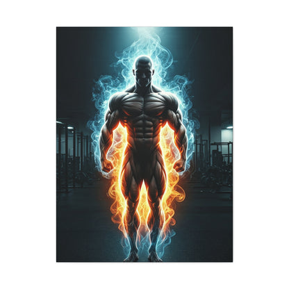 Unleashed Power Physique Wall Art & Canvas Prints