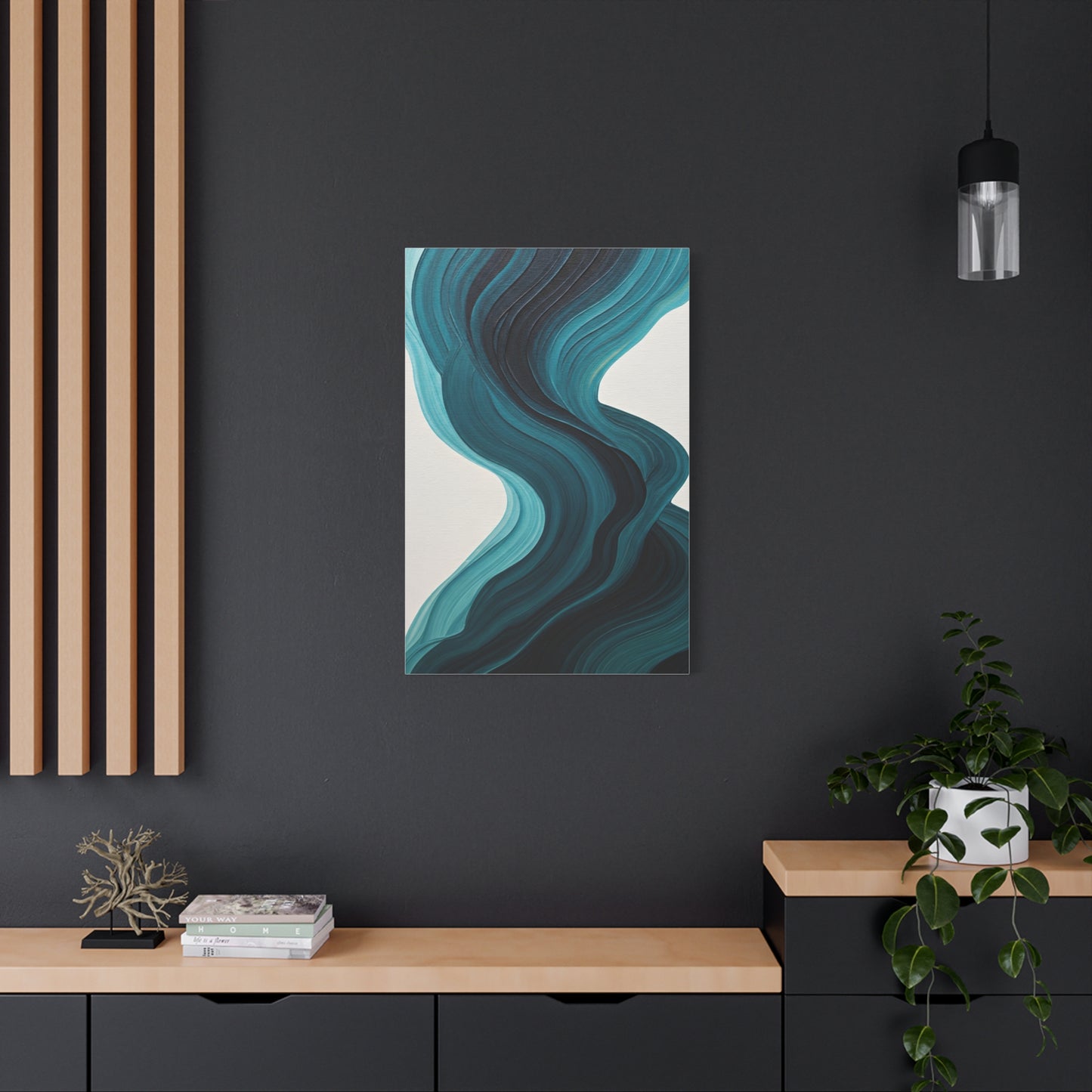Ocean Veil Abstract Wall Art & Canvas Prints