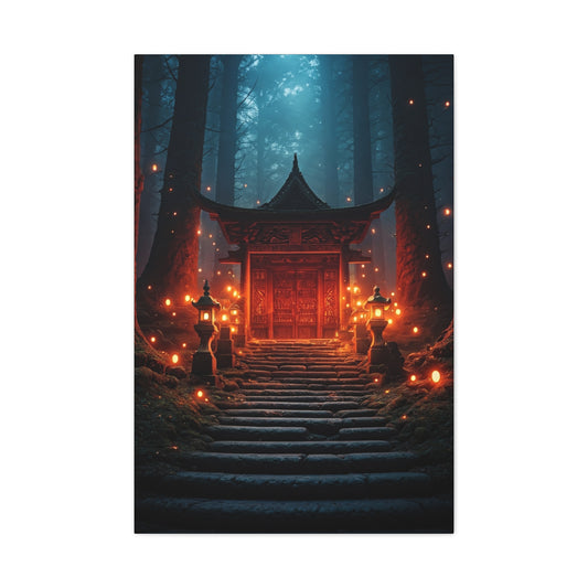 Sacred Temple Pathway Wall Art & Canvas Prints