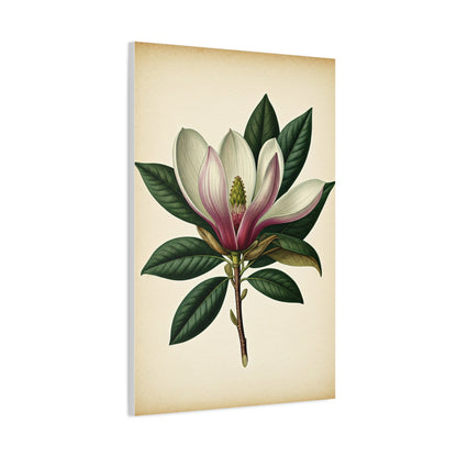 Magnolia Flower Cross Section Wall Art & Canvas Prints