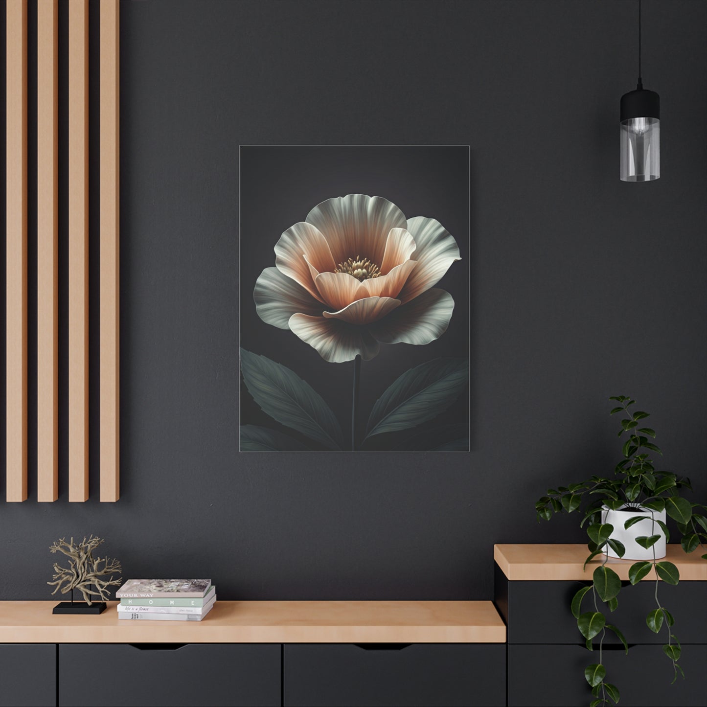 Single Bloom Elegance Floral Wall Art & Canvas Prints