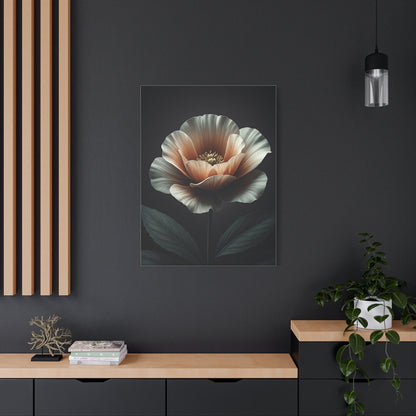 Single Bloom Elegance Floral Wall Art & Canvas Prints