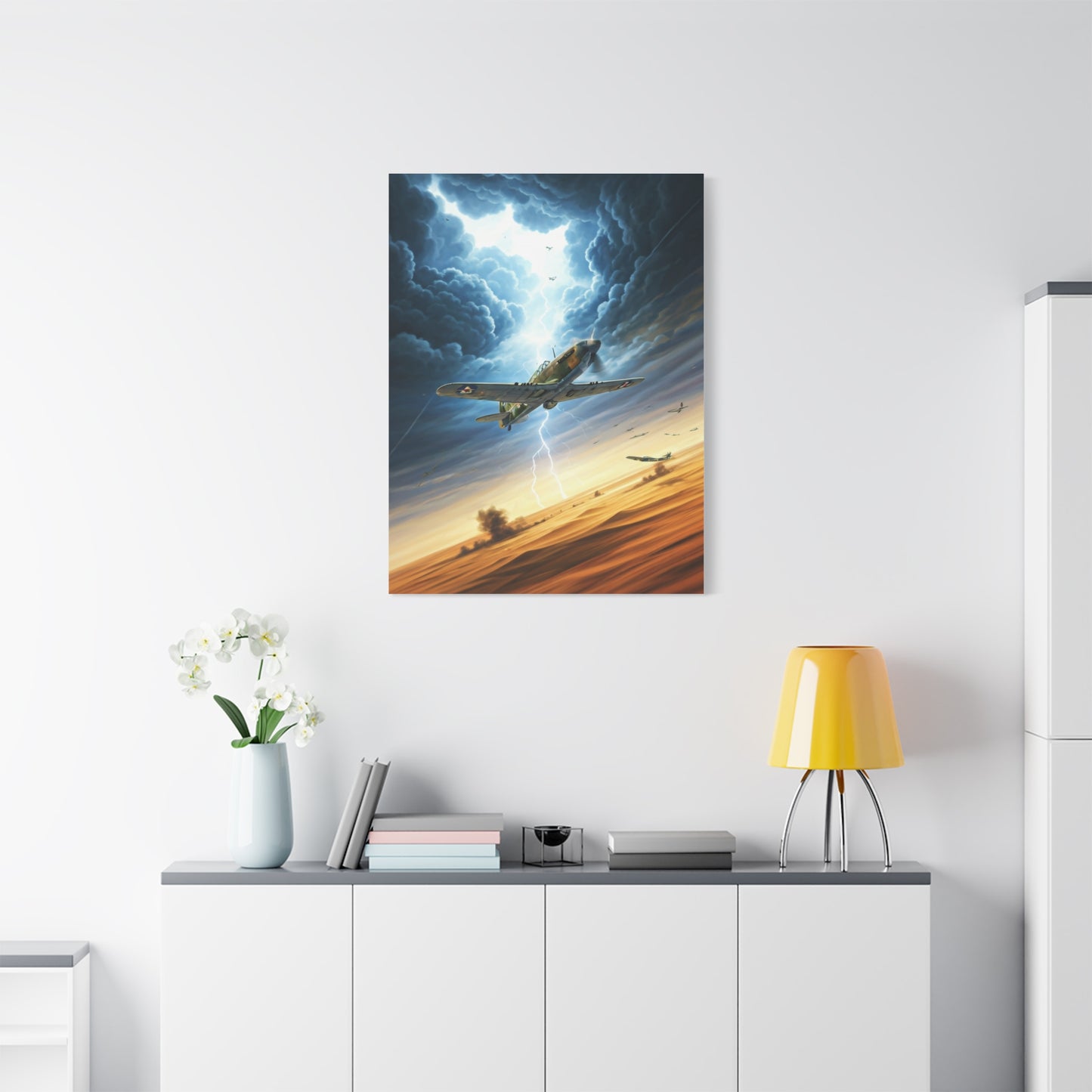 Lightning Run Combat Flight Wall Art & Canvas Prints
