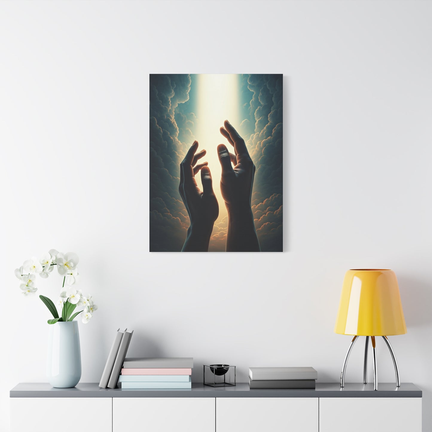 Hands Toward the Divine Wall Art & Canvas Prints