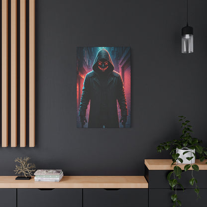 Crimson Smile Night Enforcer Wall Art & Canvas Prints