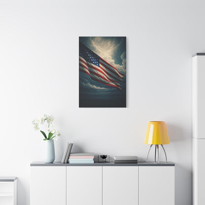 Flag of Hope in the Clouds Wall Art & Canvas Prints.